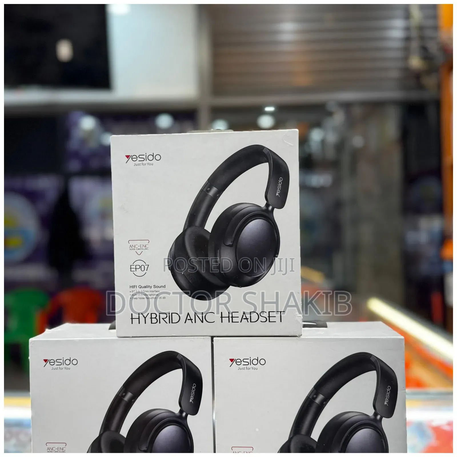 Yesido Hybrid Anc Headset (Ep07)