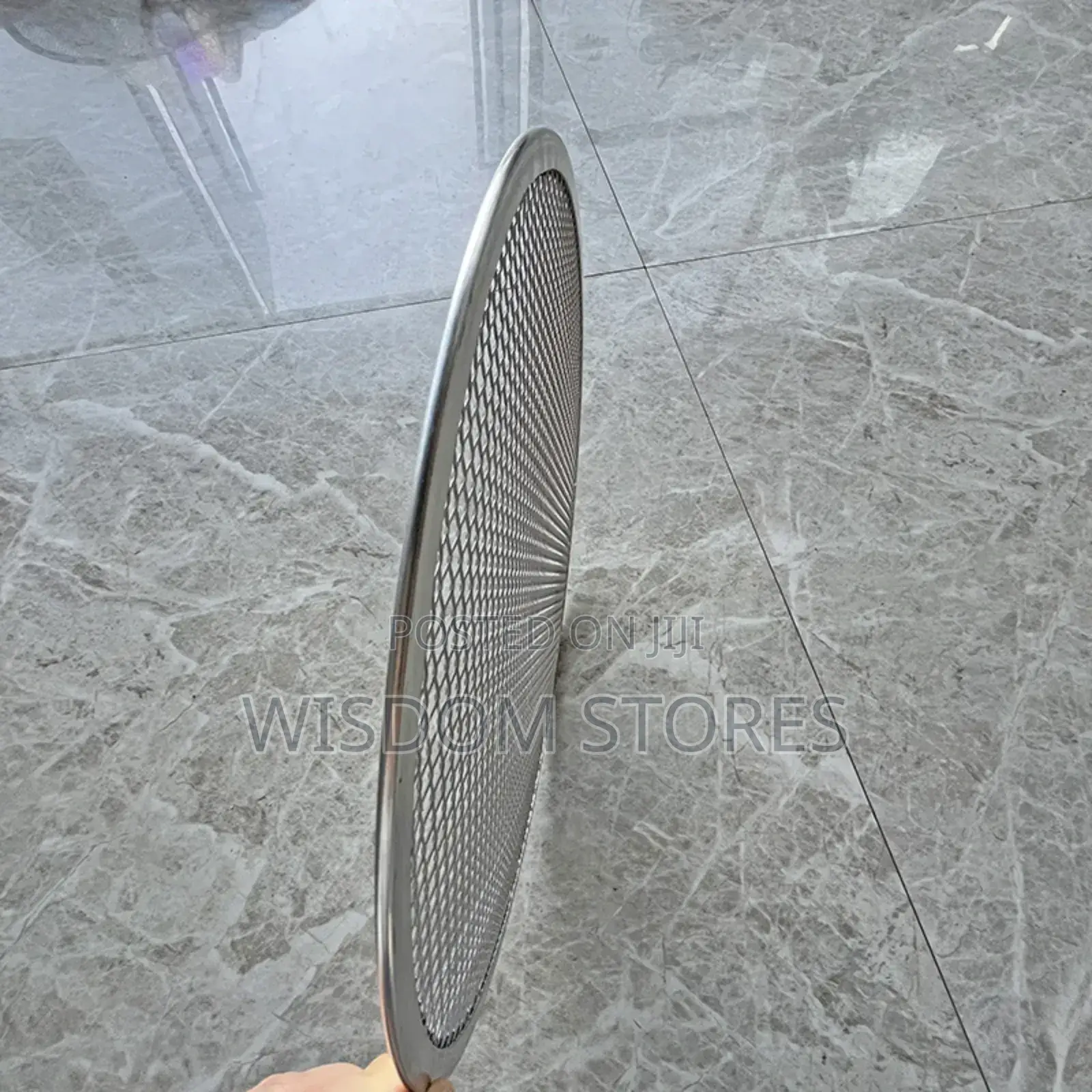 Aluminium Perforated Round Pizza Screen Expanded Wire Mesh Pizza Plate