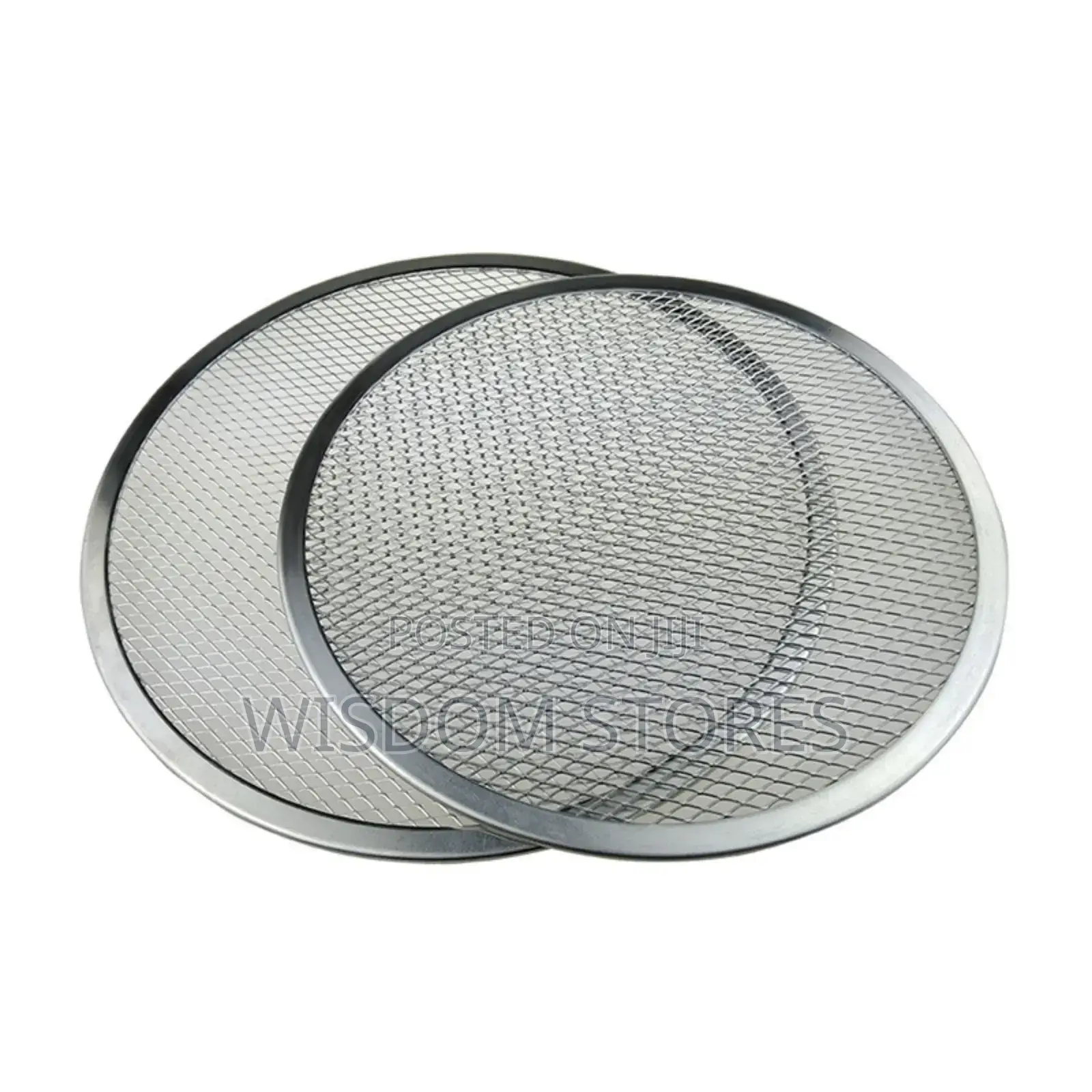 Aluminium Perforated Round Pizza Screen Expanded Wire Mesh Pizza Plate