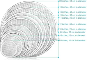 Nonstick Bakeware Aluminum Pizza Screen