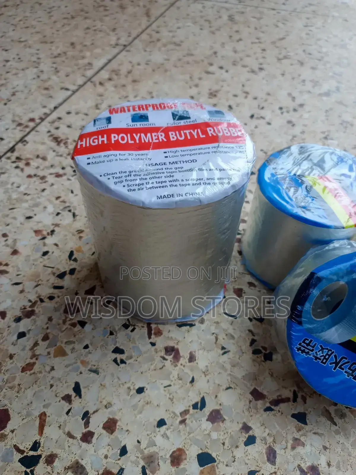 High Polymer Butyl Rubber Tape for Pipe Leakage
