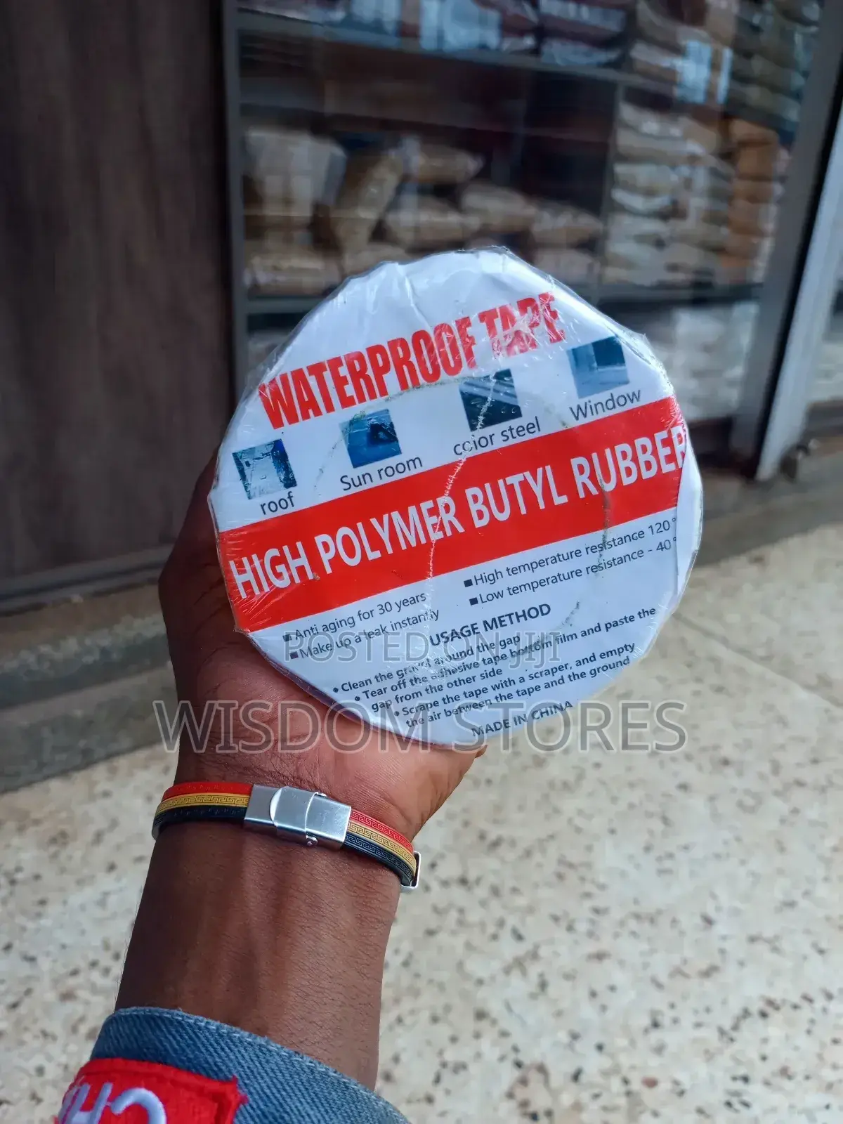 High Polymer Butyl Rubber Tape for Pipe Leakage