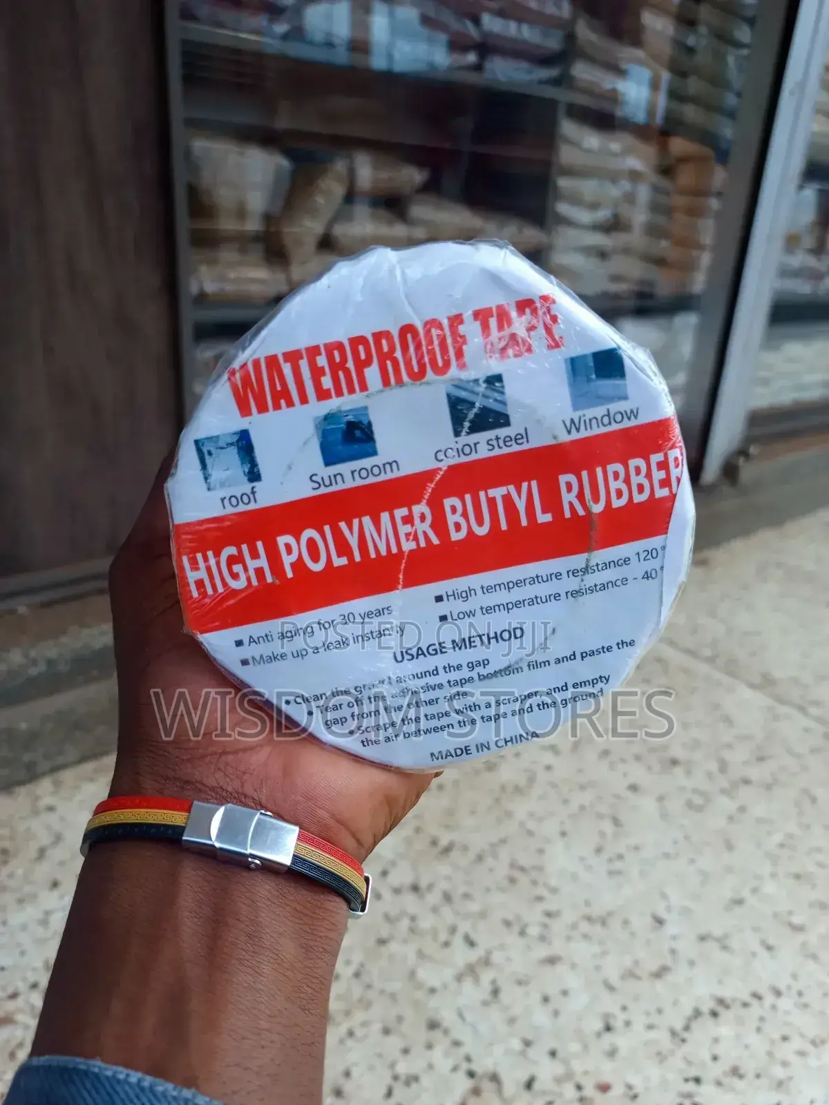 High Polymer Butyl Rubber Tape for Pipe Leakage