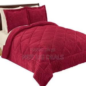 5x6 Kings Duvet Set 4pcs,1 Bedcover, 2pillowcases And 1 Bedsheet