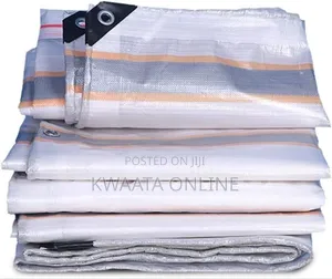 Zebra Print Heavy Duty Waterproof Tarpaulin Tarp Sheet (4mx6m), 10kg