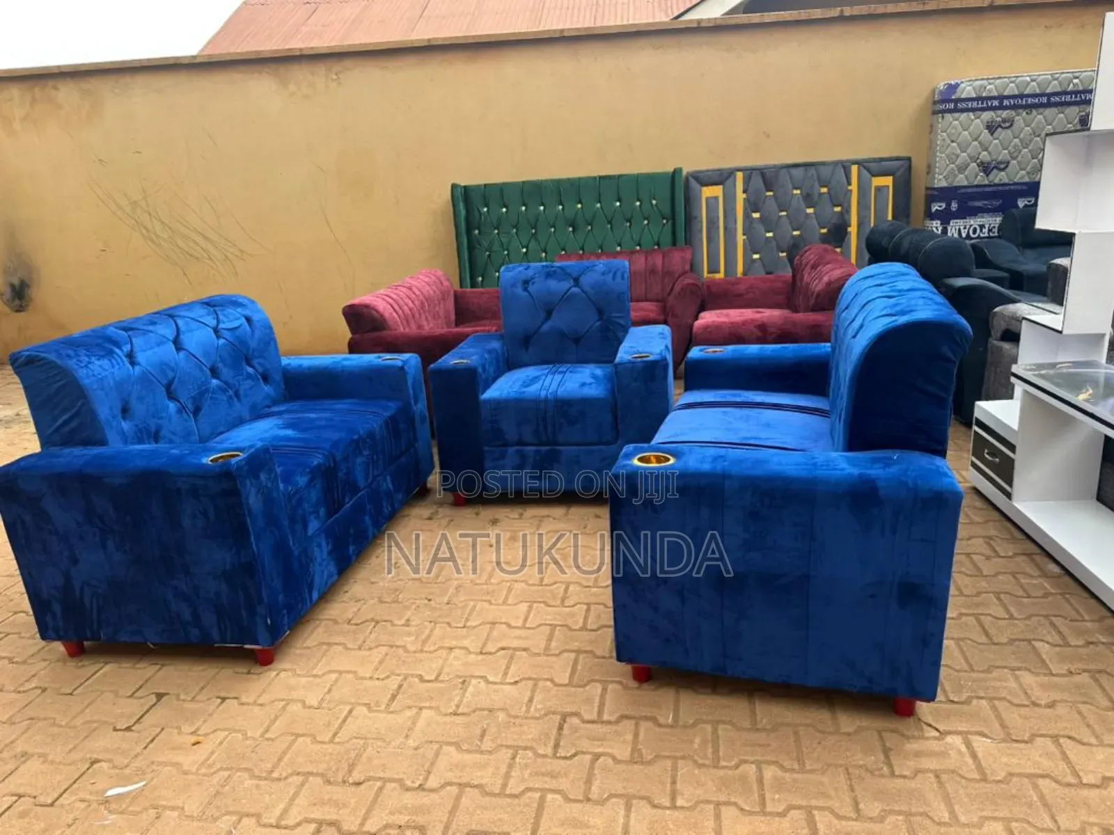 Blue Five Seater