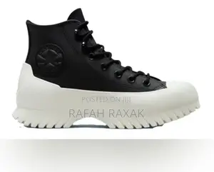 Original Black/White Converse Chuck Taylor All Star Big Sole Sneaker