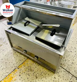 25l Dual (12.5l + 12.5l) Commercial Gas Deep Fryer