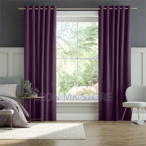 Plain Curtains With Nets