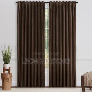 Plain Curtains With Nets