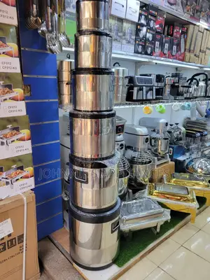 Heavy-Duty Stainless Steel Hotpots – Full Set (Multiple Sizes)