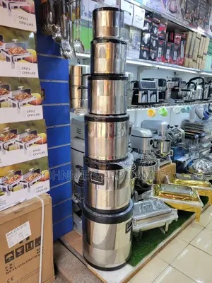 Heavy-Duty Stainless Steel Hotpots – Full Set (Multiple Sizes)