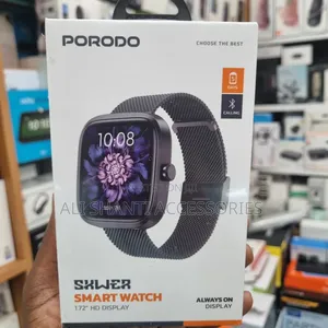 Skwer Smart Watch Porodo/1.72inch Hd Display Porodo Smart Watch