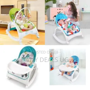 Newborn to Toddler Portable Baby Rocker Plate,Feeding Chair Vibration