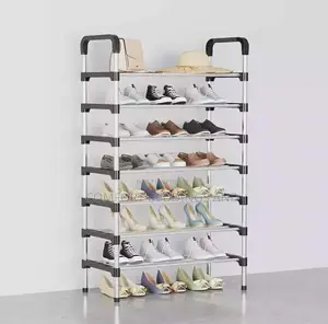 Metallic Shoe Rack