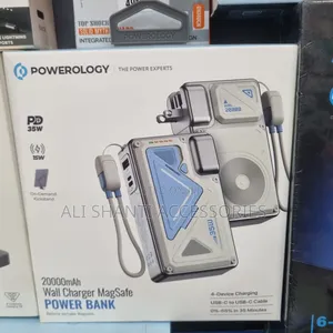 Powerology 20000mah Wall Charger Magsafe Power Bank