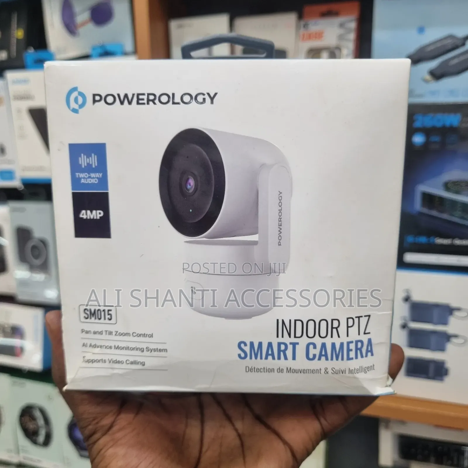 Indoor PTZ Smart Camera Powerology Sm015