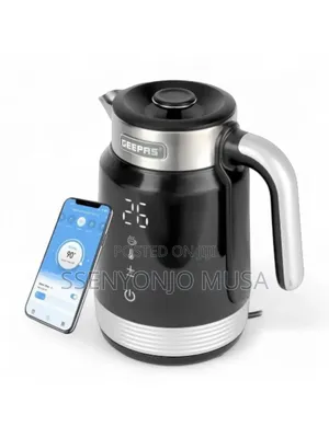 Geepas Smart Stainless Steel Kettle Gk38034 | 1.7l 2200w