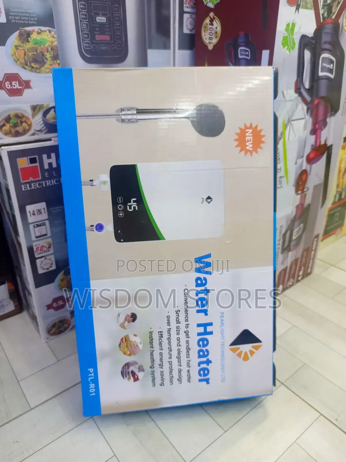Pearl Light PTL-R01 Instant Water Heater.