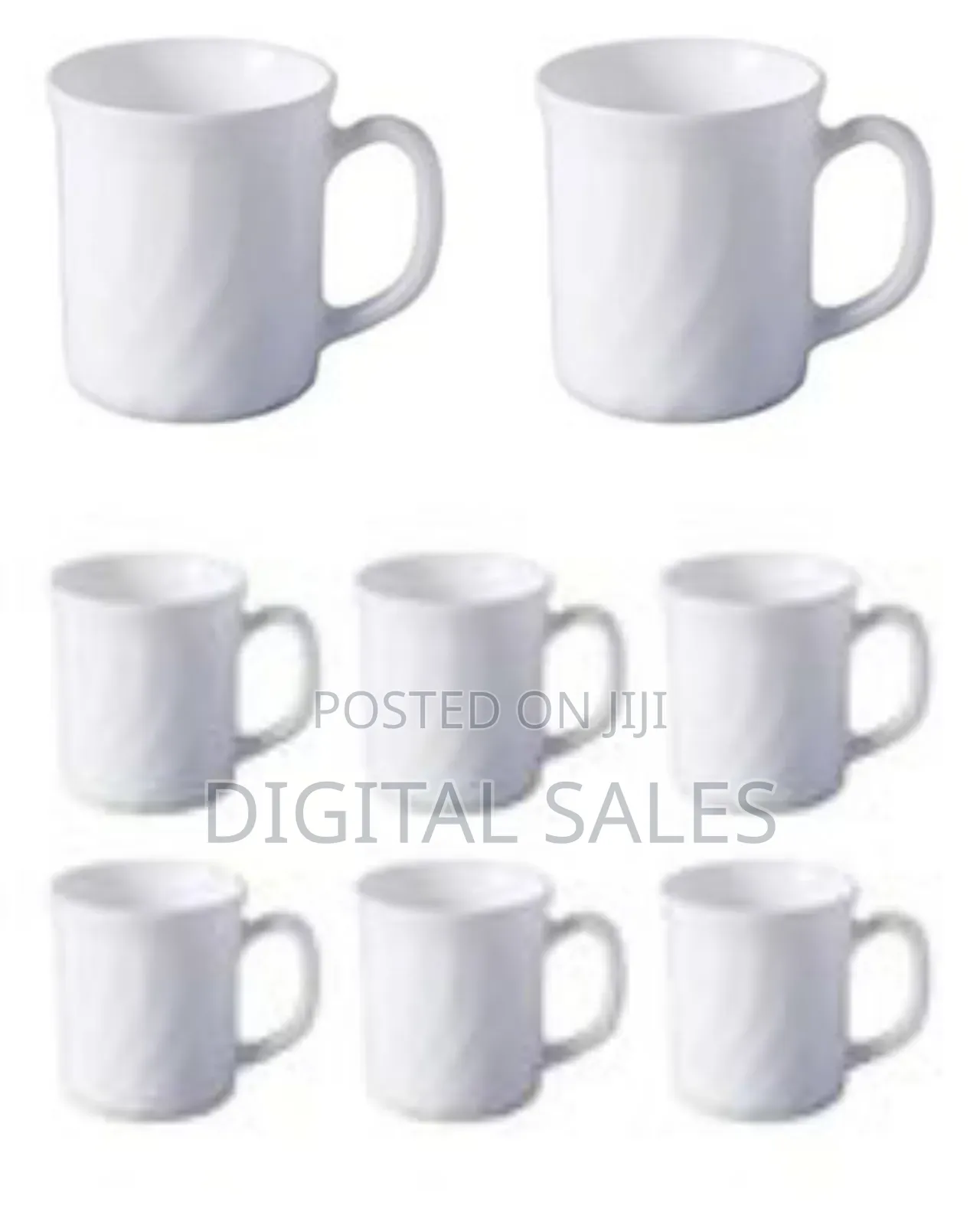 Luminarc 6 Pieces of Luminarc Wavetea Coffee Mug Cups