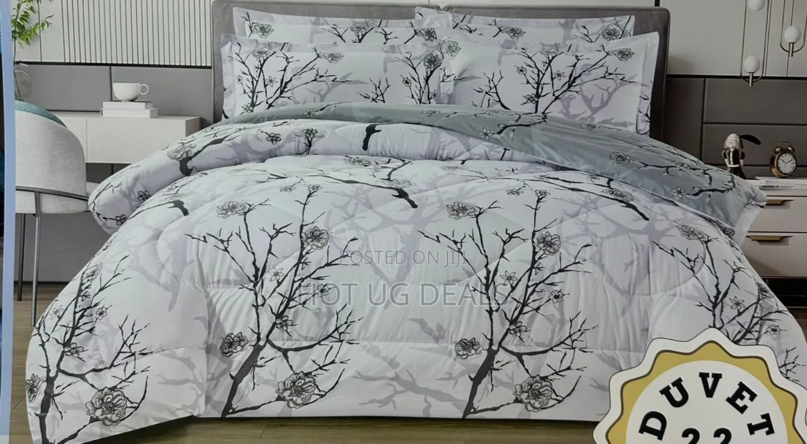 4pcs 5x6 Duvets With One Bedsheet And Two Pillowcases - Multicolor