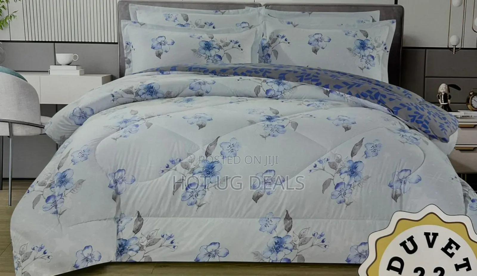 4pcs 5x6 Duvets With One Bedsheet And Two Pillowcases - Multicolor