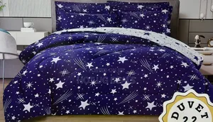 4pcs 5x6 Duvets With One Bedsheet And Two Pillowcases - Multicolor