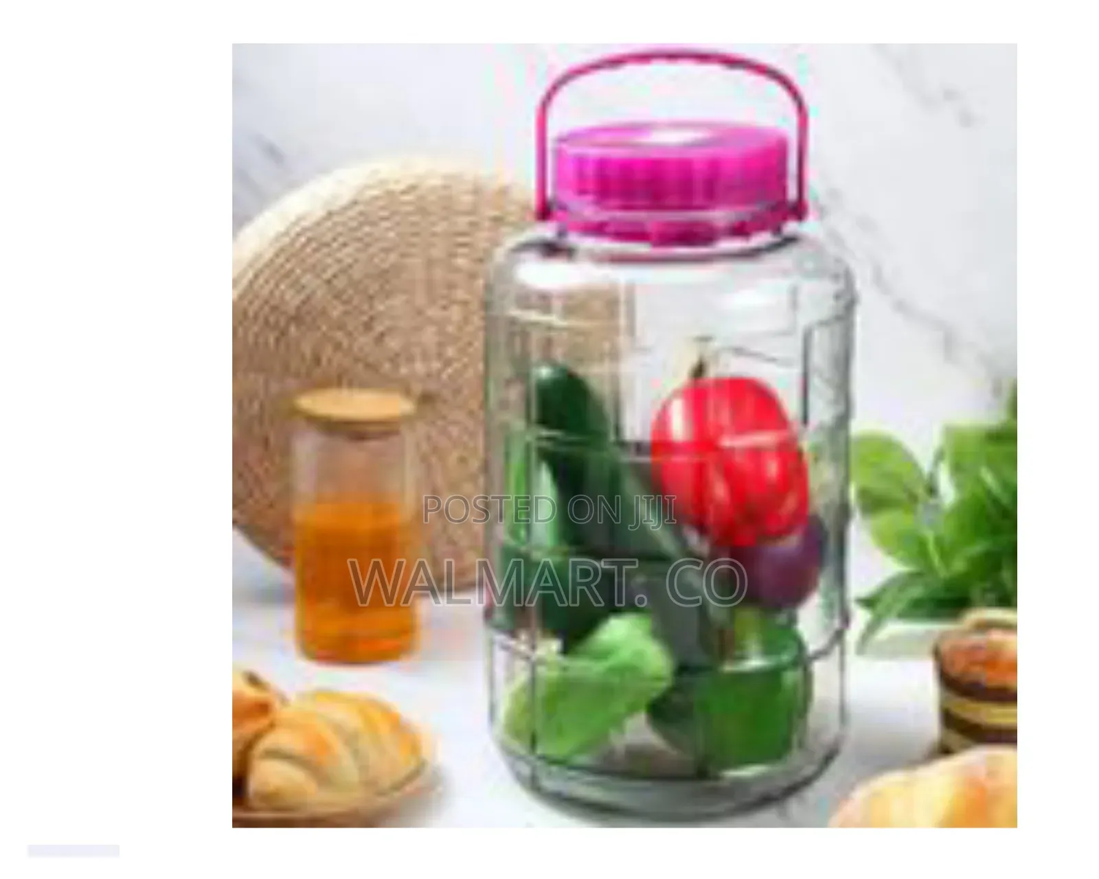 Bon Appetit 8l Airtight Glass Jar Container