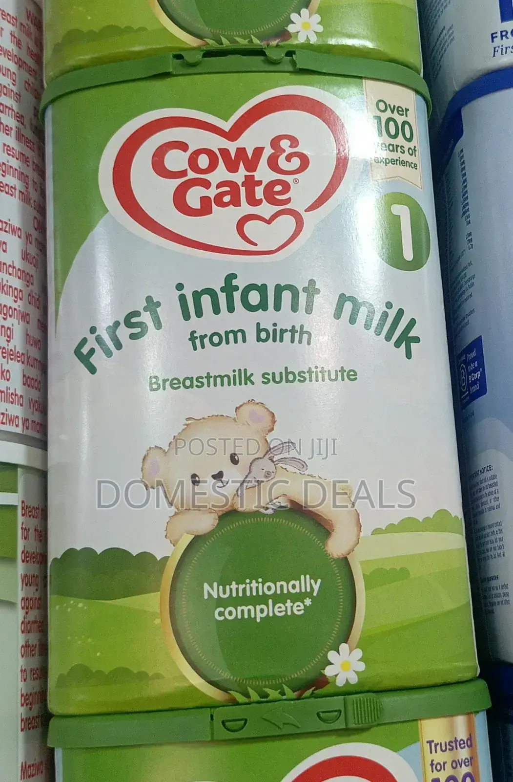 Cow Gate First Infant Milk Formula, Suitable From Birth.