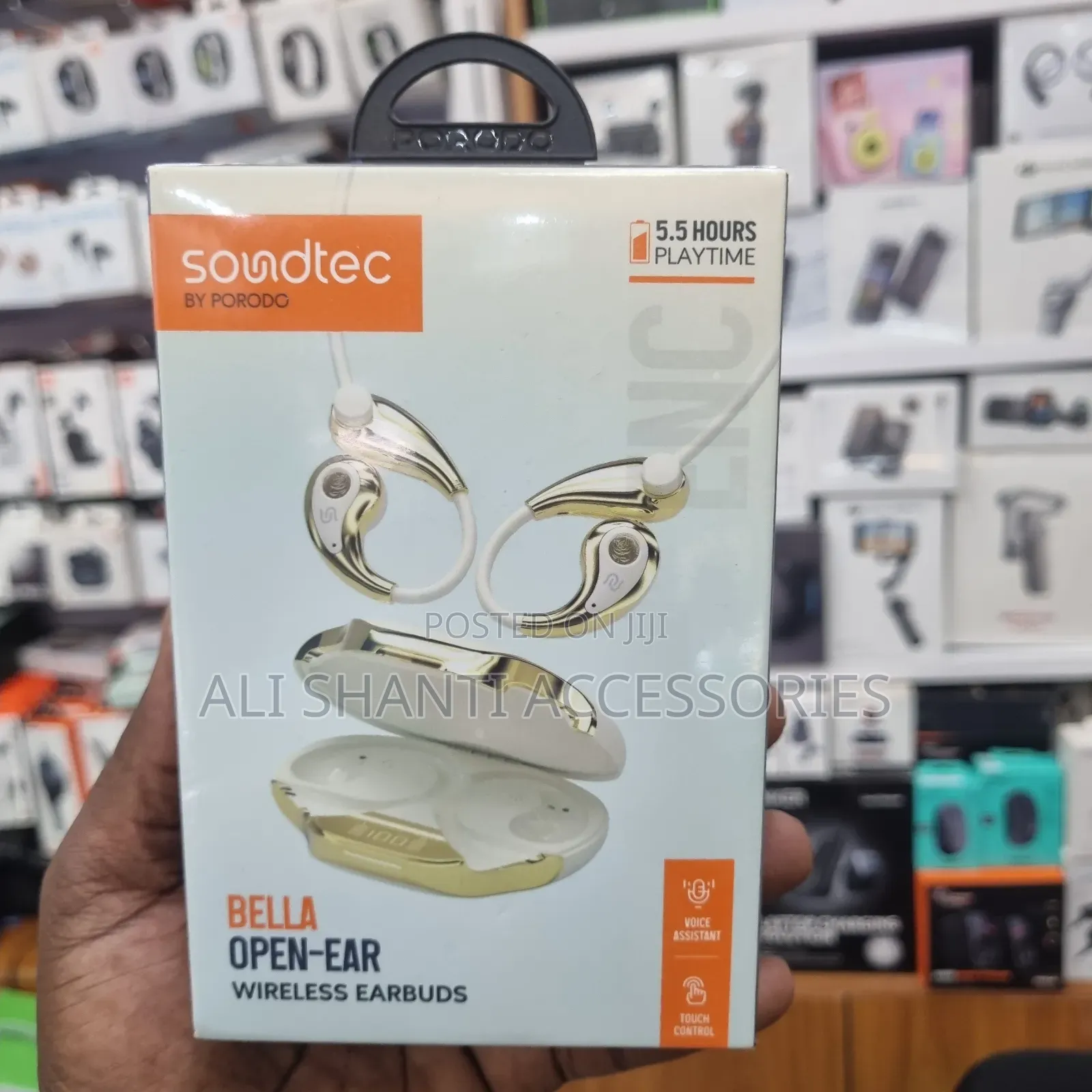 Soundtec Bella Open Ear Wireless Earbuds
