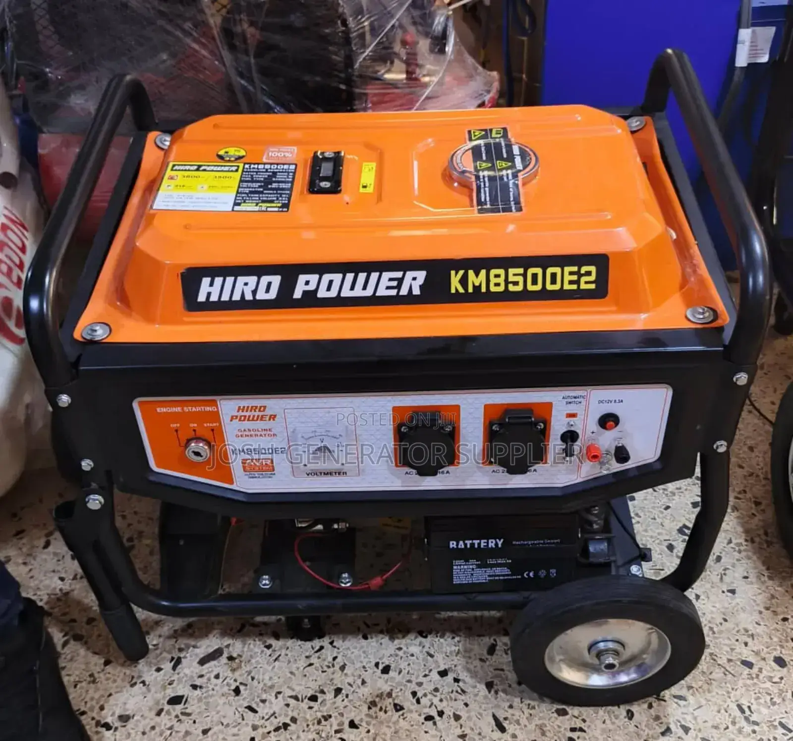 3.5kva Hiro Power Gasoline Generator