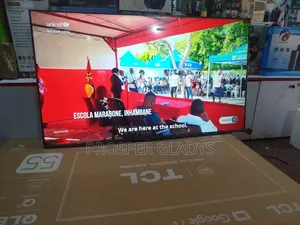Qled TCL 55 Smart Android Digital Flat Screen Flameless.