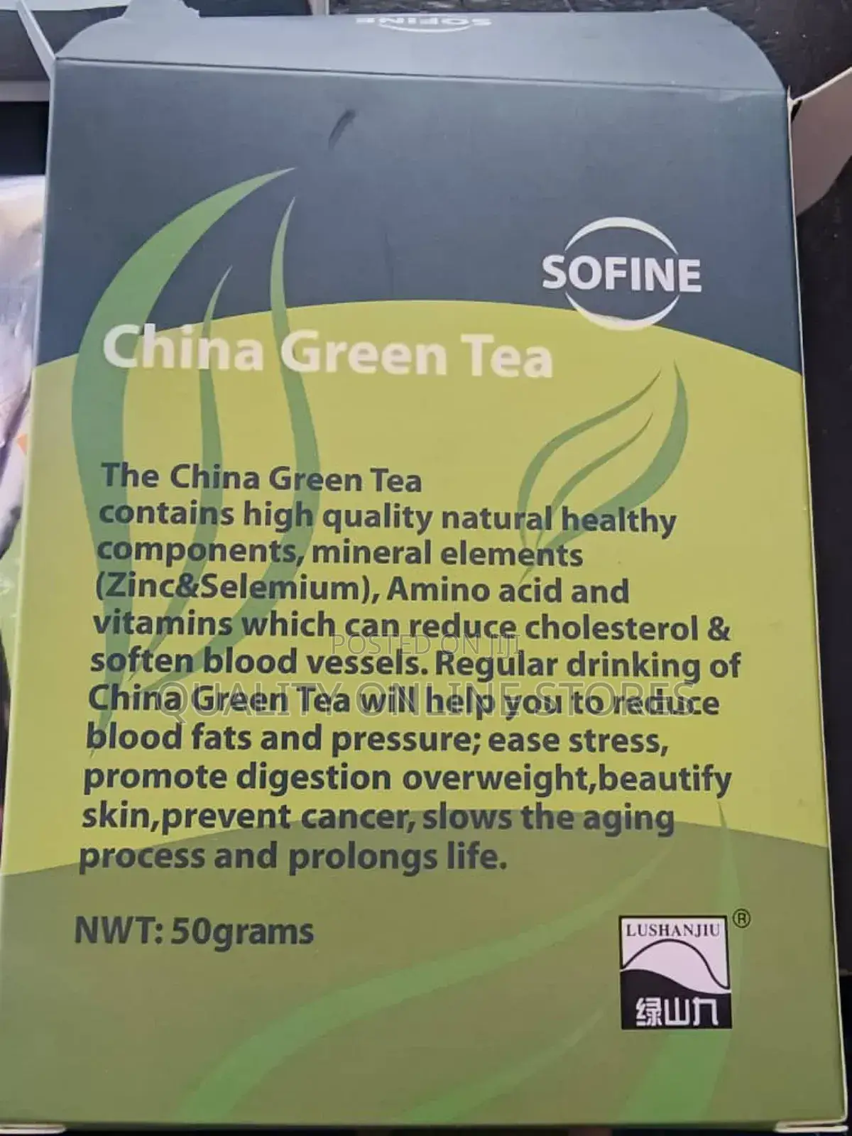 China Green Tea Trusted Greentea Weight and Energy