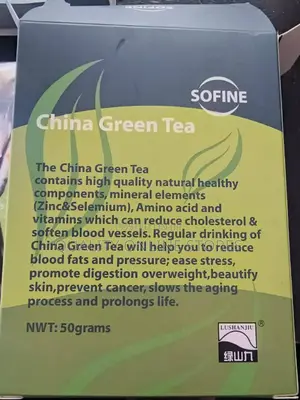 China Green Tea Trusted Greentea Weight and Energy