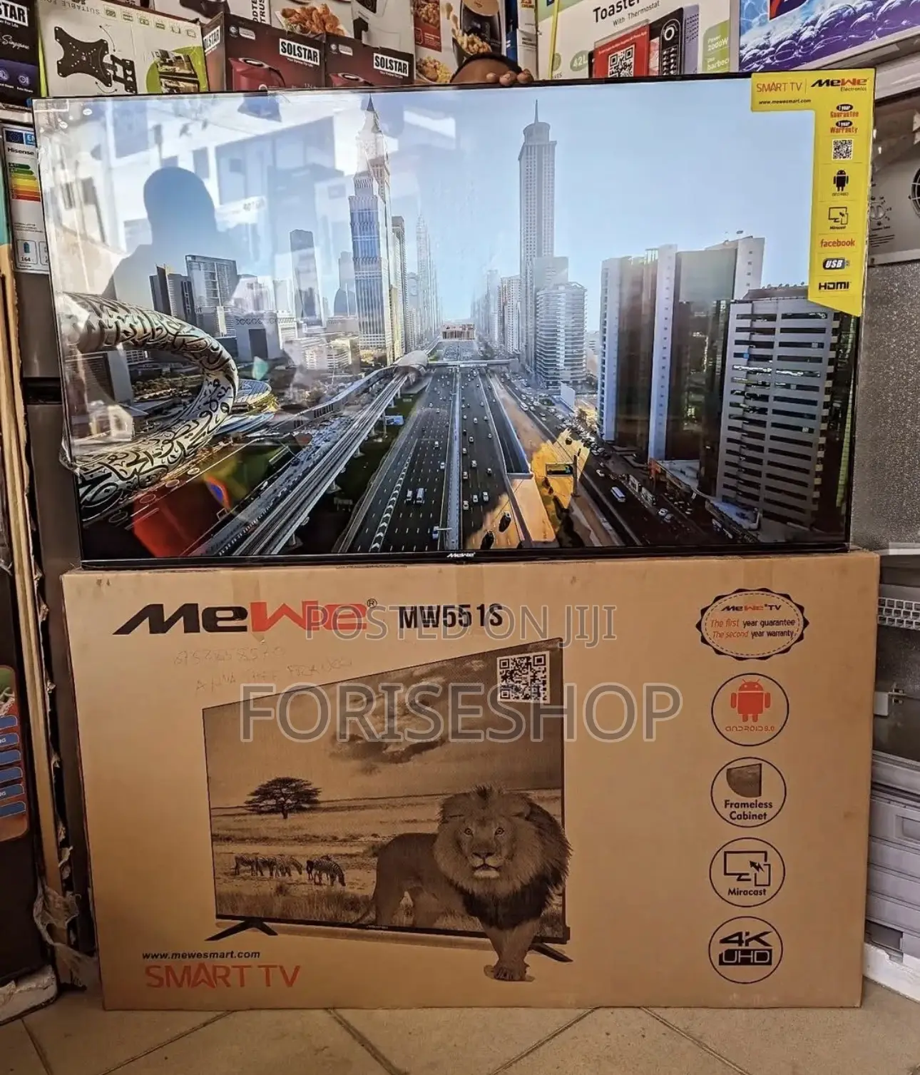 Mewe 55inch Smart 4k Uhd Tvs