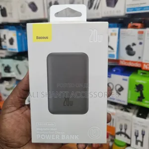 20w Baseus Magnetic Mini Wireless Fast Charger Power Bank 10000mah