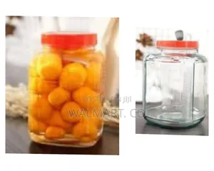 Bon Appetit 4.5litres Square Glass Cereal Cookie Container