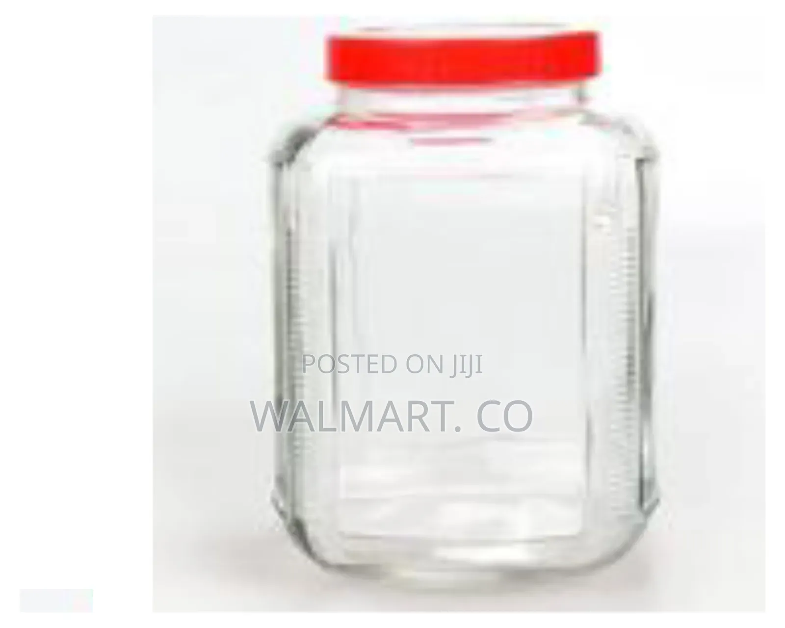 Bon Appetit 4.5litres Square Glass Cereal Cookie Container