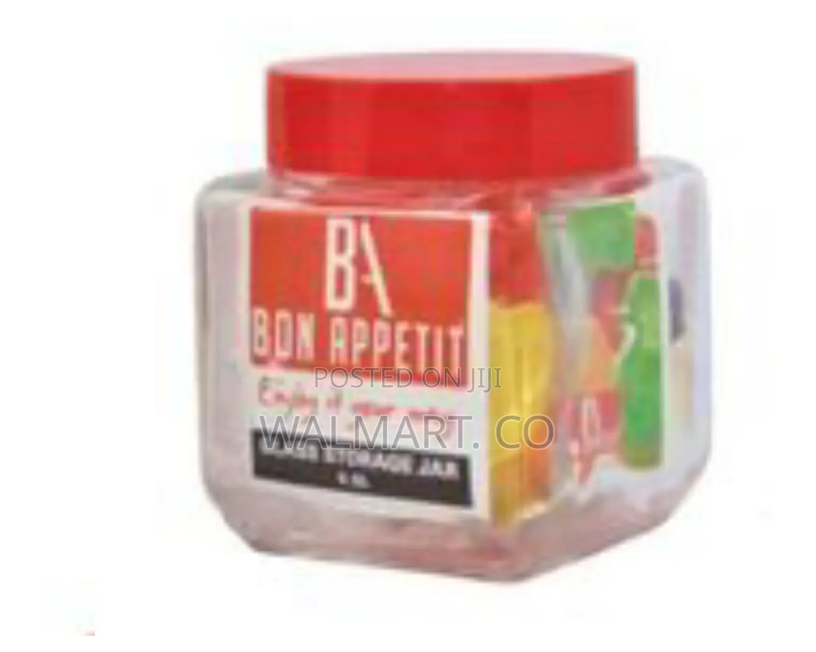 Bon Appetit 1.5l Glass Cereal Cookies Storage Jar