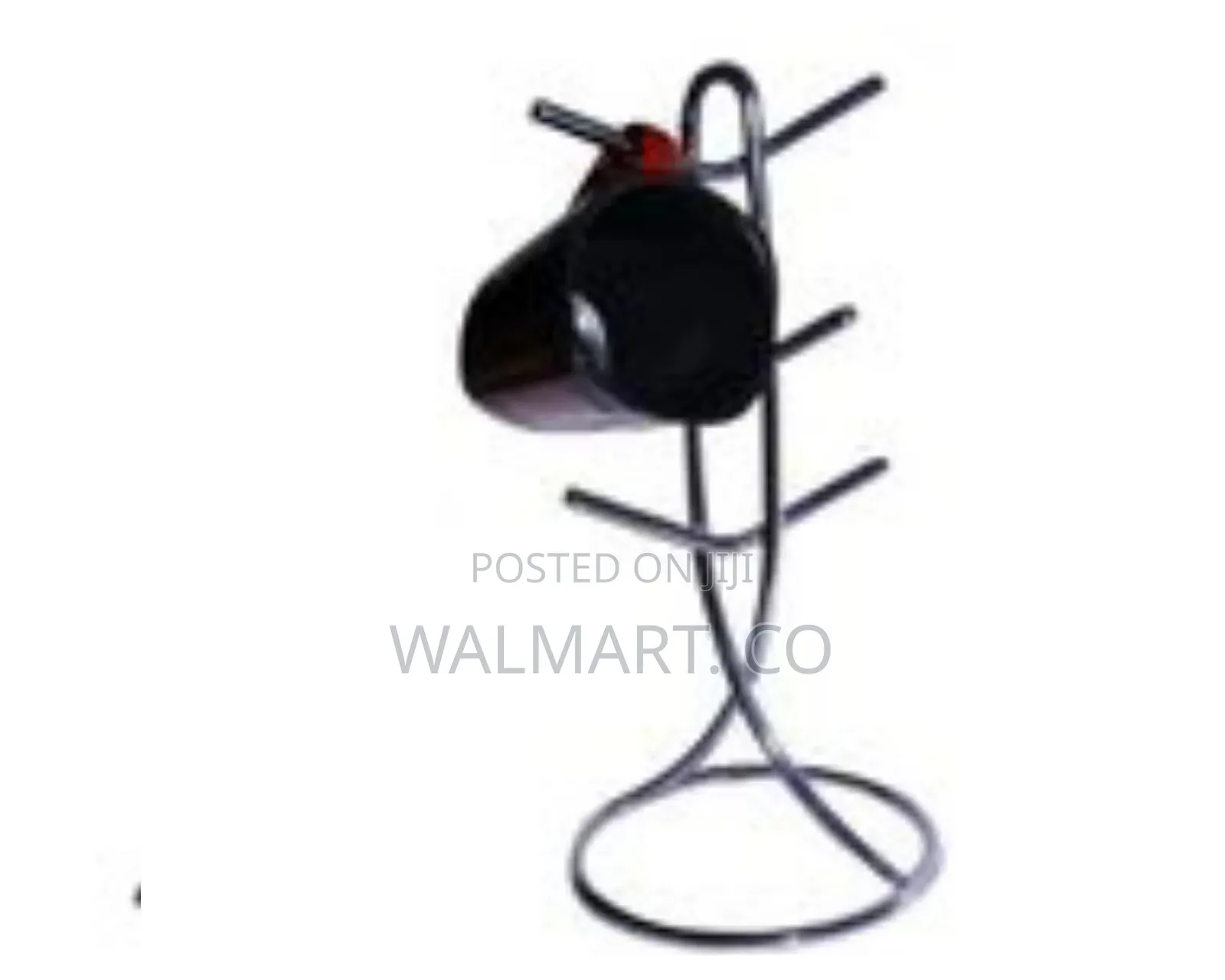 6 Cup Holder Stand Storage Organizer Silver