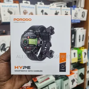 Porodo Hype Smart Watch With Earbuds