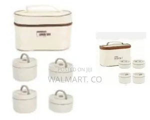 4 Piece Insulated Portable Thermal Lunch Box With a Bag
