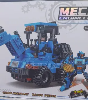 50-100 Pieces Engineering Blocks