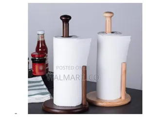Wooden Paper Towel Tissue Holder