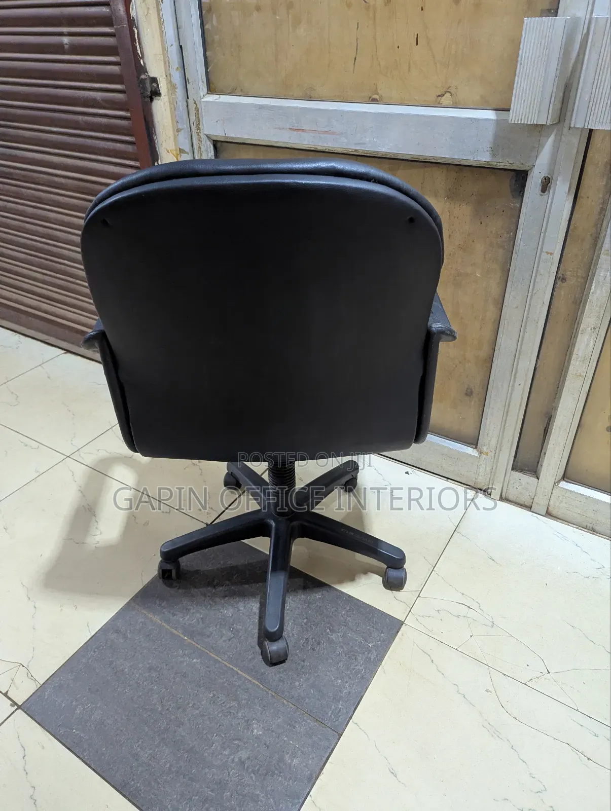 Refurbished Short Back Office Chair, Adjustable