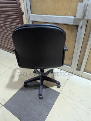 Refurbished Short Back Office Chair, Adjustable