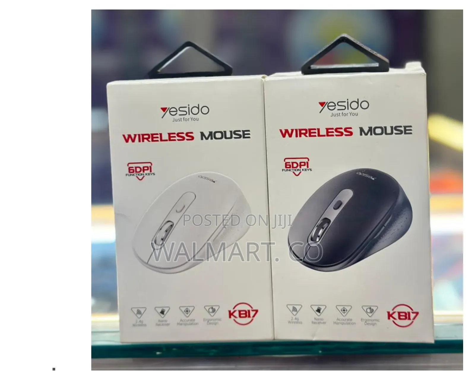 Yesido Wireless Mouse-Black,White