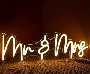 Mr Mrs Neon Sign