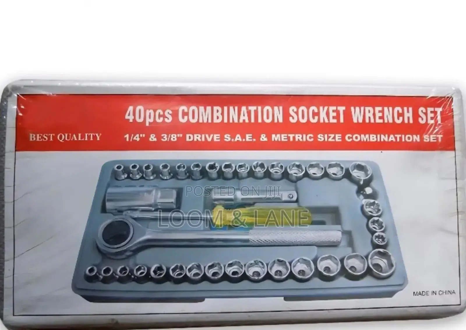 40pcs Combination Socket Wrench