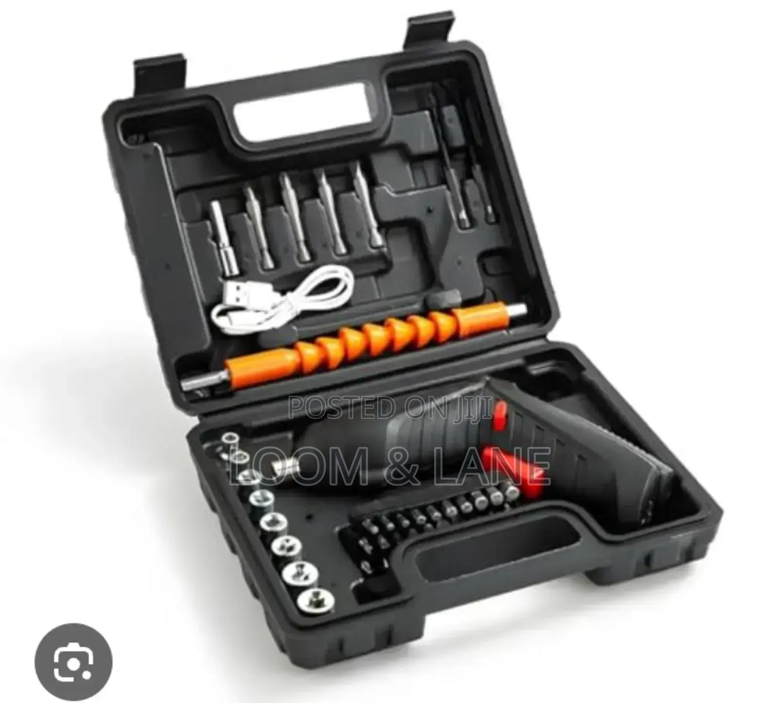 Portable Cordless Electric Screwdriver Kit